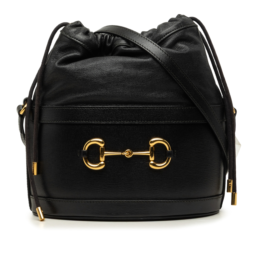 Pre-Loved Gucci Calfskin Horsebit 1955 Bucket Bag